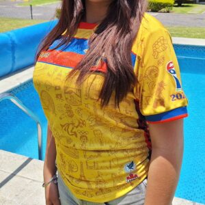 Camiseta Ecuador Amarilla 2026 – Edición Tricolor