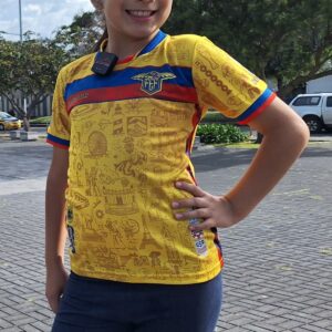 Camiseta Ecuador Amarilla 2026 – Edición Tricolor