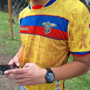 Camiseta Ecuador Amarilla 2026 – Edición Hincha